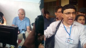 दुई तल्ला माथि डा. केसीको अनसन, तल गेटमा होहल्ला !