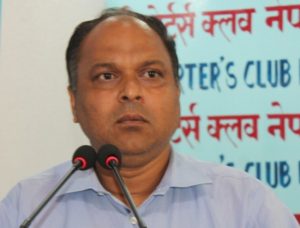 नेपाल स्वास्थ्य अनुसन्धान परिषदमा डा. झाको टिमद्धारा पदवहाली
