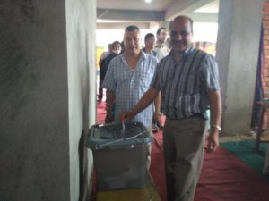 चिकित्सक संघ निर्वाचन : उपत्यकामा पहिलो दिन खस्यो २०५ मत