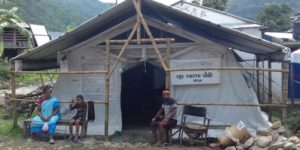 गोरखाका स्वास्थ्यसंस्था अझै त्रिपालमै