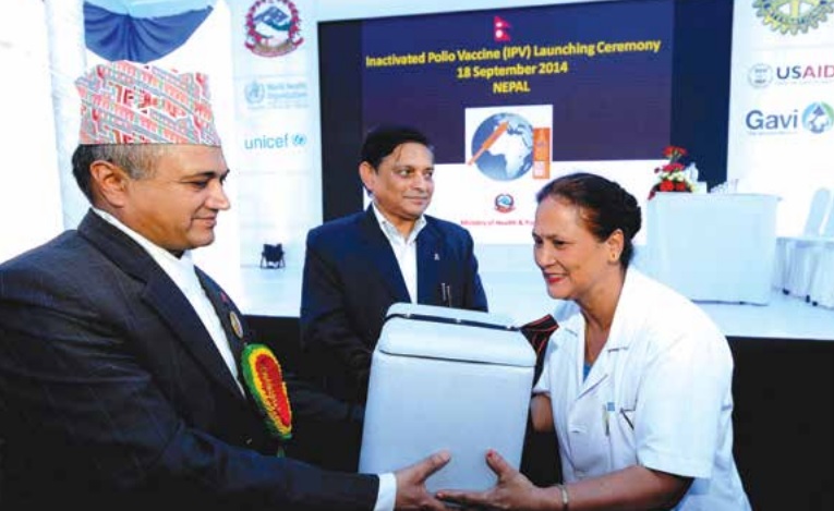 दुई बर्ष अघि यसरी खोपको शुभारम्भ भएको थियो