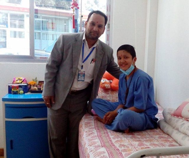 बोनम्यारो प्रत्यारोपणका लागि अमेरिका लागिन् खुसी