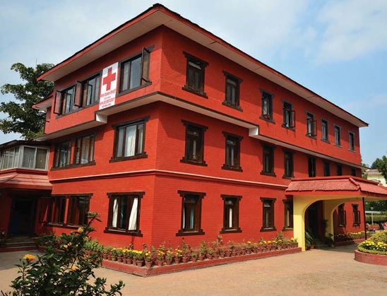 नेपाल रेडक्रसको सोल्टीमोडस्थित केन्द्रीय कार्यालय 