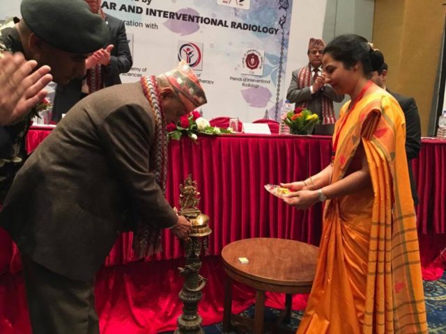 क्यान्सर उपचार पछि पूर्व राष्ट्रपति पहिलो औपचारिक कार्यक्रममा सहभागी