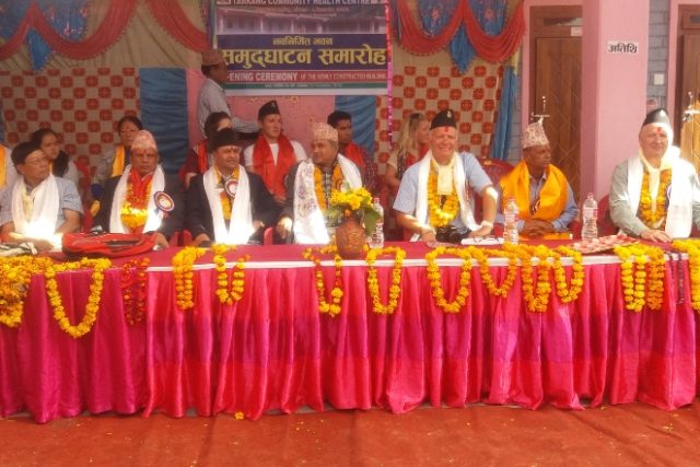 तारकाङ स्वास्थ्य केन्द्र भवन सञ्चालनमा