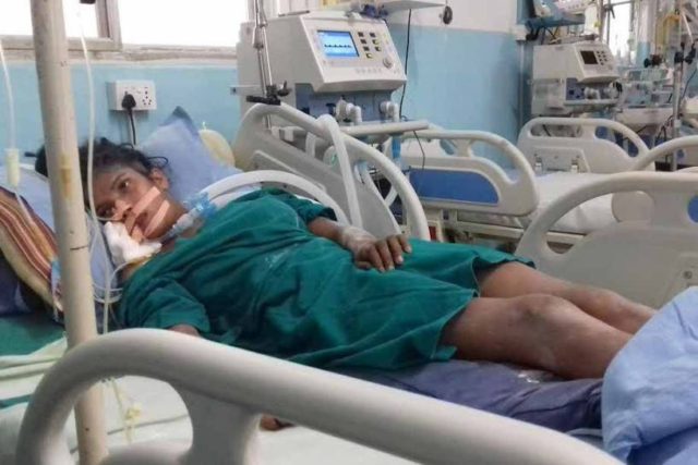 श्रीमानको कुटाईबाट श्रीमती आईसीयूमा, ४ महिनाको दुधे बालकको बिचल्ली