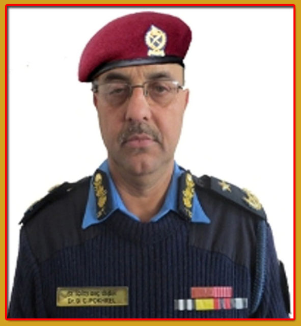 प्रहरी अस्पतालका मेडिकल डाईरेक्टर डा. दिनेशचन्द्र पोखरेल निमित्त प्रहरी महानिरीक्षक