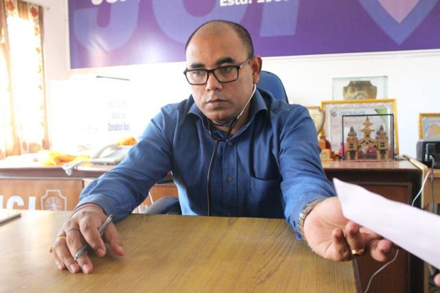 नक्कली आरोपित डाक्टर अरुणकुमार गुप्ताले पाए सफाई