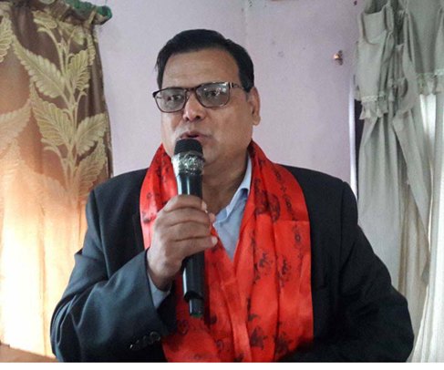 उपप्रधानमन्त्री महराद्वारा अस्पताल भवन शिलान्यास