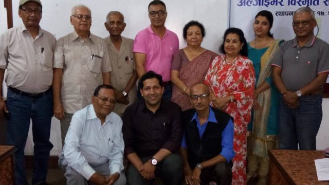 अल्जाइमर विस्मृति समाजको अध्यक्षमा डा. दास