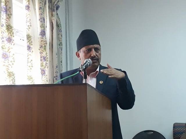 स्वास्थ्य बीमा विधेयक पास हुनु महत्वपूर्ण उपलव्धी : स्वास्थ्य मन्त्री पोखरेल