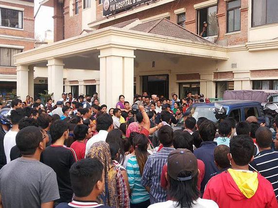 नाकको शल्यक्रिया गर्दा विरामीको मृत्यु,ओम अस्पताल तनावग्रस्त