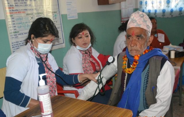 स्याङ्जाको एलादी गाउँमा ३८३ जनाको मिर्गौला परीक्षण