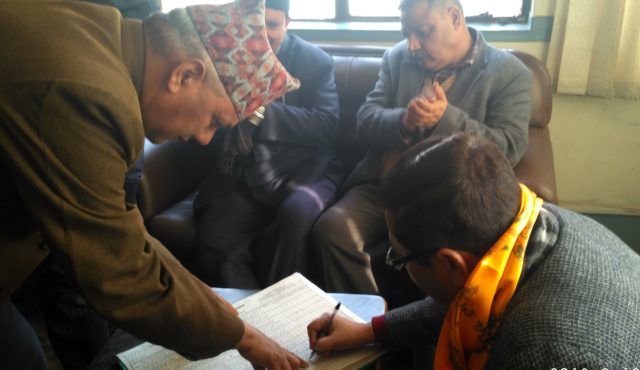 स्वास्थ्य सेवा विभागमा हाजिर भए डा. पन्त