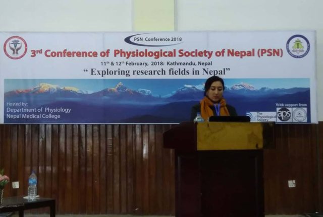 ‘फिजियोलोजिकल सोसाइटी अफ नेपाल’को तेस्रो सम्मेलन शुरु