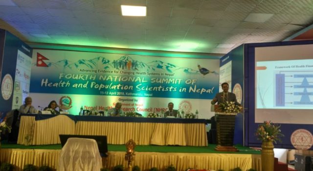 स्वास्थ्य तथा जनसंख्या वैज्ञानिकको चौथो शिखर सम्मेलन शुरु