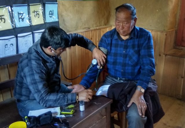 हिमाली जिल्ला मुस्ताङमा नि:शुल्क आयुर्वेदिक स्वास्थ्य शिविर