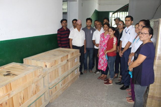 बेनी अस्पताललाई डायलाइसिस उपकरण प्रदान
