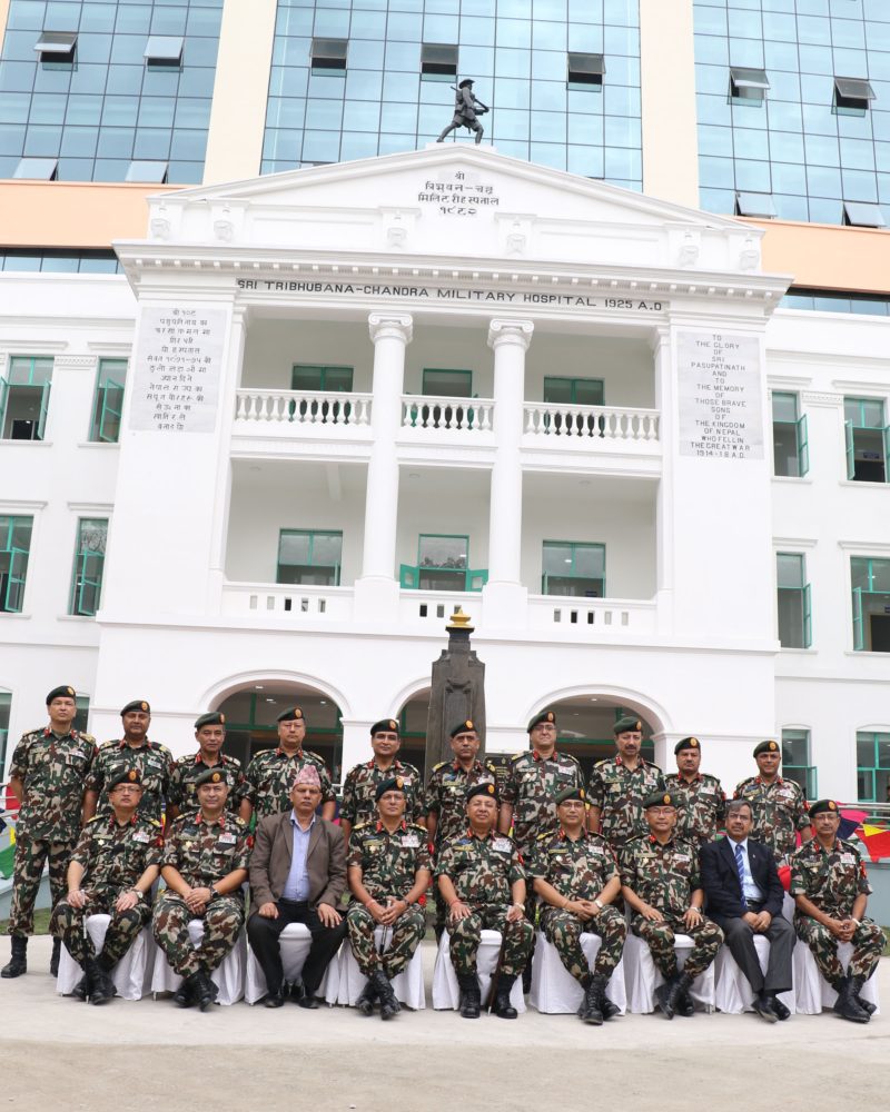 नेपाली सेनाद्धारा त्रिभुवनचन्द्र मिलिटरी अस्पतालको नयाँ भवनबाट सेवा शुरु