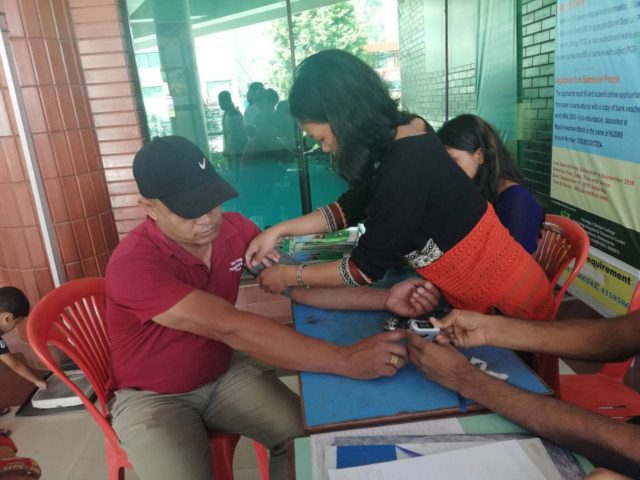 मुटु दिवसको अवसरमा कान्तिपुर जनरल अस्पतालमा स्वास्थ्य शिविर