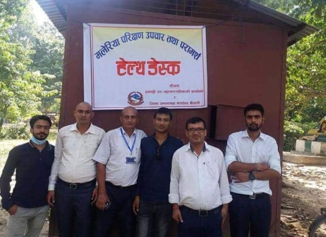 सुदुरपश्चिम प्रदेशले भारतीय सिमा नाकाका सात ठाँउमा राख्यो हेल्थ डेस्क