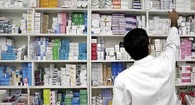 मापदण्ड विपरितका औषधि पसल छ्यापछ्याप्ती