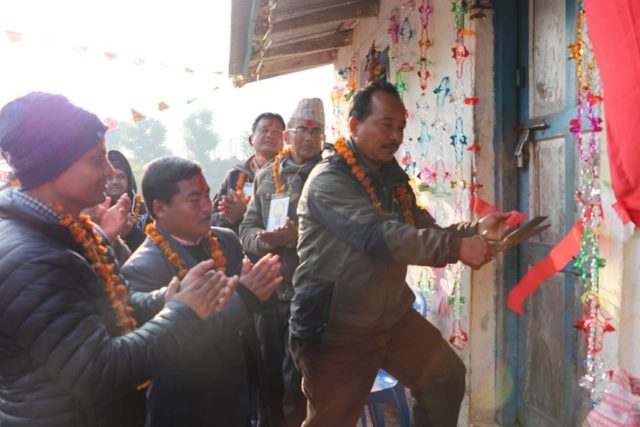 पूर्वखोला गाँउपालिकाद्धारा साठीकोलमा सामुदायिक स्वास्थ्य इकाई स्थापना