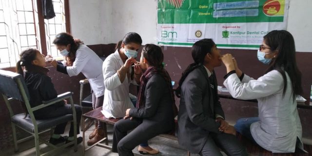 रुपन्देहीमा अढाई हजार विद्यार्थीको मुख तथा दन्त परीक्षण