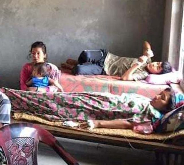 दूषित पानी पिउँदा एउटै गाउँका सय बिरामी