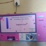 विद्यालयमा सेनेटरी प्याड वितरण मेसिन जडान