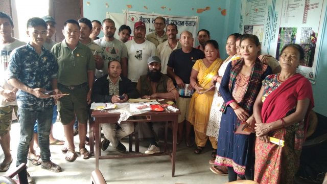 स्वयंसेवी रक्तदाता समाजको गोरखा जिल्ला समिति गठन