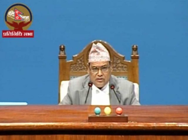 डेङ्गु प्रकोपबारे सभामुखद्वारा सरकारको ध्यानाकर्षण