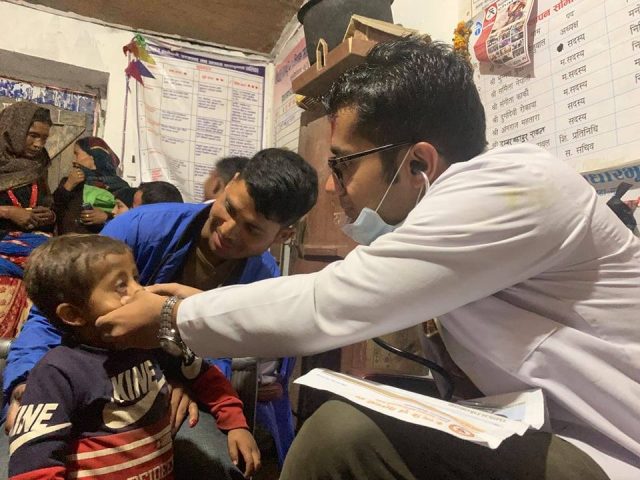 केएमसी पूर्व विद्यार्थी संघको आयोजनामा मुगुमा निःशुल्क स्वास्थ्य शिविर