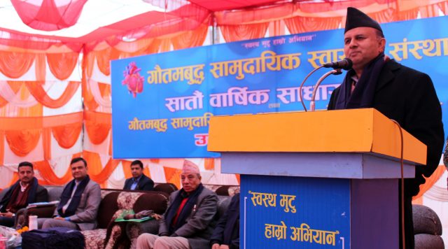 प्रदेशको स्वास्थ्य अवस्थामा सुधार जरुरी : मुख्यमन्त्री पोखरेल
