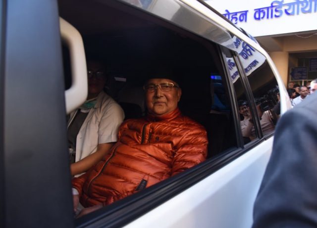प्रधानमन्त्री केपी शर्मा ओलीको मिर्गौला प्रत्यारोपण बुधबार गरिने
