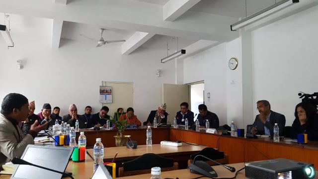 परिवार कल्याण महाशाखाद्धारा खोपको अवस्था र अभियानबारे संसदीय समितिलाई जानकारी