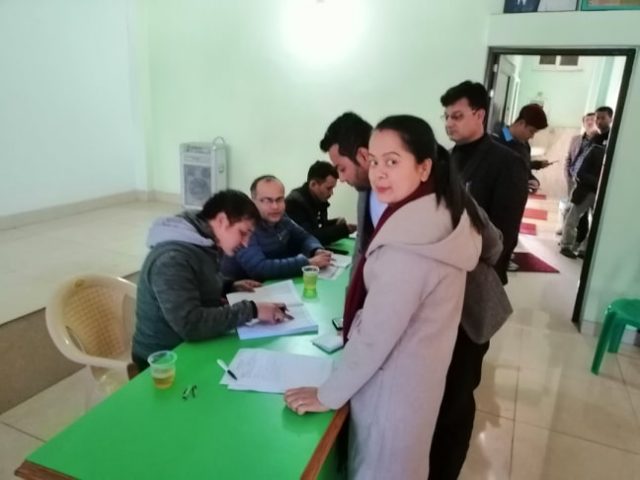 चिकित्सक संघ निर्वाचन : पहिलो दिन खस्यो ४८ प्रतिशत भोट
