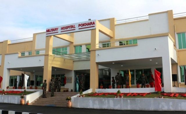 पोखरामा सैनिक अस्पताल सञ्चालनमा