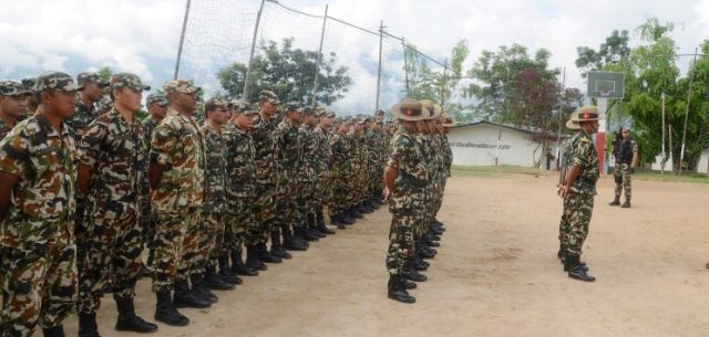 कोभिड–१९ को जोखिम नियन्त्रण गर्न सेनाका पाँच हजार स्वास्थ्यकर्मी तयारी अवस्थामा