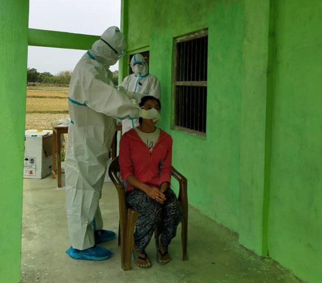 कोरोना भाइरस : प्रदेश नं २ मा २४१० जनाको थ्रोट स्वाब सङ्कलन