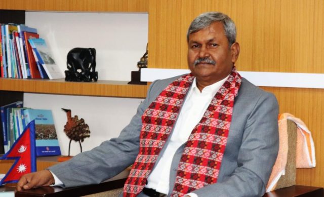 श्रम मन्त्री रामेश्वर राय यादवलाई हृदयघात