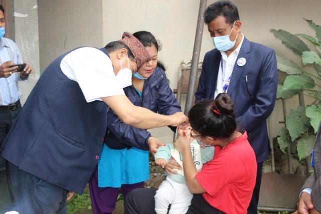 देशभरिका बालबालिकालाई आज भिटामिन ‘ए’ र जुकाको औषधि खुवाइँदै