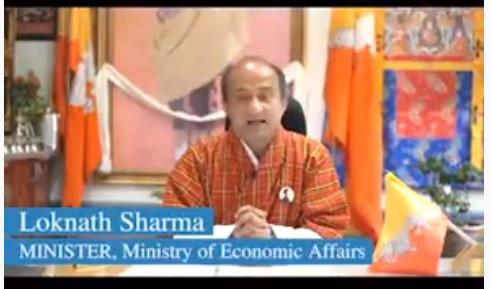कोरोनाबाट देशलाई जोगाउन भन्दै भुटानका आर्थिक मन्त्रीले दिए नेपाली भाषामा सन्देश