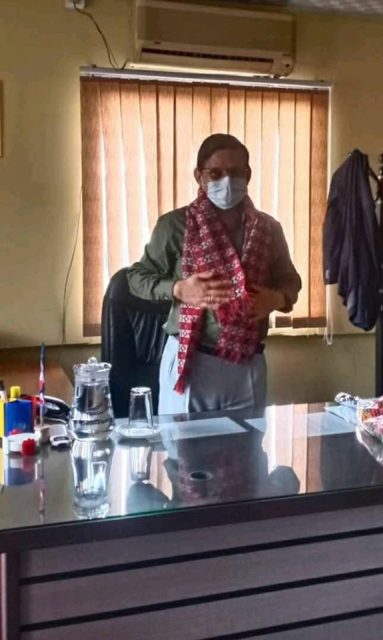 स्वास्थ्य बीमा बोर्डका अध्यक्ष डा. उप्रेतीद्धारा पदवहाली