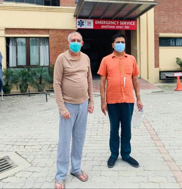 कांग्रेस महामन्त्री डा शशांक ॐ अस्पतालबाट डिस्चार्ज