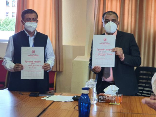 बालरोग सम्वन्धी अनुसन्धान अघि बढाउन कान्ति अस्पताल र अनुसन्धान परिषदबीच सम्झौँता