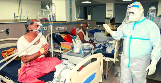 भारतमा कोरोना संक्रमण अहिलेसम्मकै उच्च, एकै दिन थपिए १ लाख १५ हजार बढी