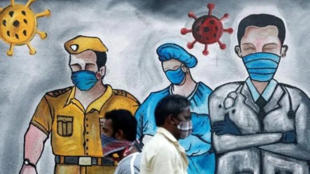 भारतमा पछिल्लो २४ घन्टामा १० हजार ७ सय भन्दा बढीमा कोरोना संक्रमण