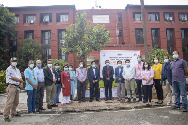 एआइएनद्धारा सरकारलाई ९ करोड ८० लाख बढीको स्वास्थ्य सामग्री प्रदान