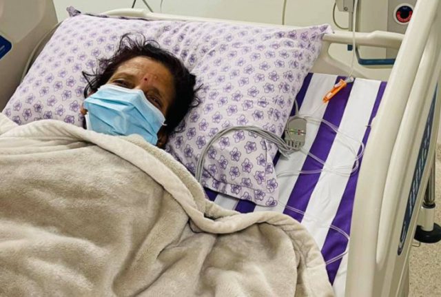 प्रचण्डपत्नी सीता दाहाललाई कोरोना संक्रमण, आईसीयूमा उपचार हुँदै